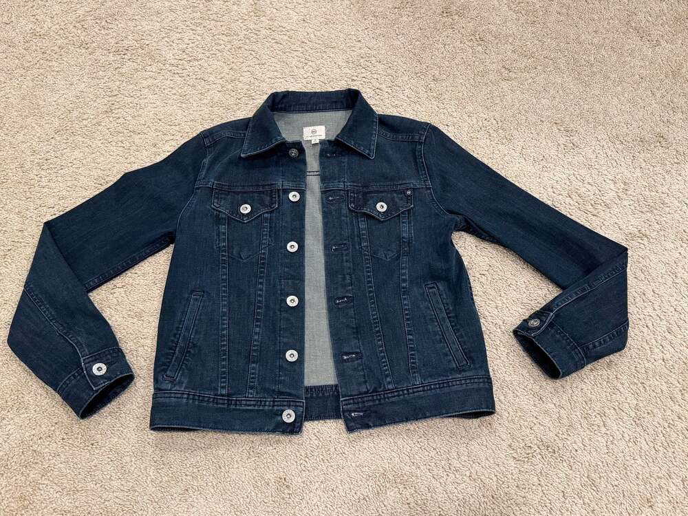 AG Adriano Goldschmied Mya Denim Jacket Entropy 5 Years Lyocell Blend XS